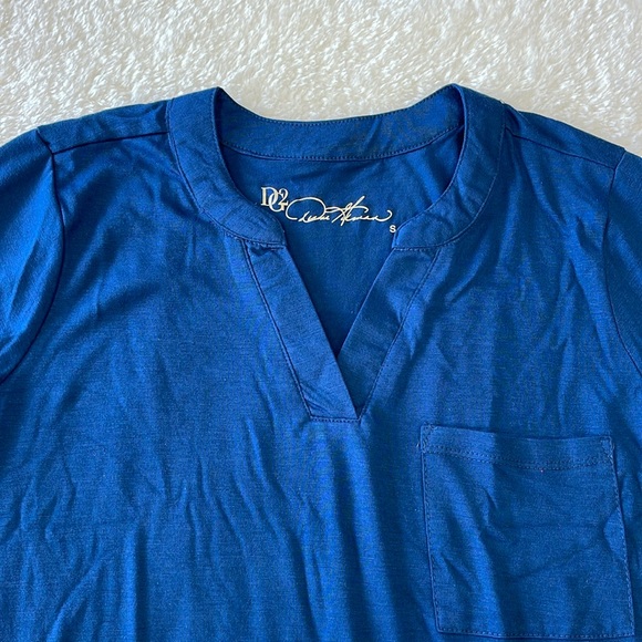 Diane Gilman DG2 Long SLV Pocket Tee 645-044 - Picture 5 of 11